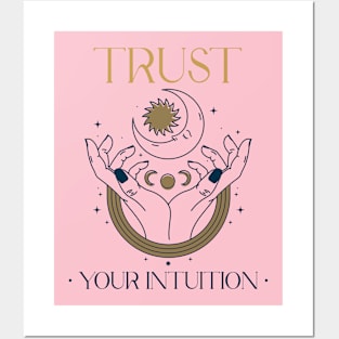 Trust Your Intuition Mystical Spirituality Spiritual Posters and Art